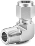 Chillwaves 304 Stainless Steel Compression Tube Fitting, 1/2" Od X 3/8" Npt Mal. Fixed Price $20.96.