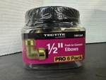 New Tectite 1/2 Push-to-connect Elbows Pro 6pk Pn: Fsbe126jr. Fixed Price $25.00.