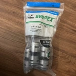 6 Pack Sharkbite K016z6 Evopex Straight Coupling 3/4" Push-to-connect 36e. Fixed Price $18.96.