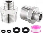 Rv Faucet Adapter,npt 1/2" To Compression 3/8" Reducer Supply Line Adapte. Fixed Price $13.79.