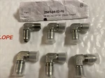 (6ea) Brennan 2501-04-04-fg Elbow Forged 04 Mj-02 Mp 90 Degree, Free Shipping!!!. Fixed Price $29.99.