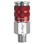 Legacy A73426d Colorconnex X-flo D-style 1/4" (m) Npt X Quick Coupler. Fixed Price $12.95.