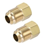 Brass Pipe Fitting, Sae 1/2" Glow Male 1/4" Female Thread, 2pcs. Fixed Price $12.64.