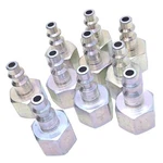 Lot Of 10 Dixon D2f3 Pneumatic Plugs, 1/4in X 1.66in, 3/8in Nptf, 500 Psi Max. Fixed Price $30.00.