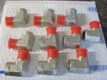 Lot Of 10 1/2 Mnpt X Fnpt 316ss Street Elbow Pipe Fitting Parker Cd-s. Fixed Price $67.99.