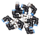 Tube Fitting Male Elbow, Swivel Push To Connect, 1/4" X 1/4 Npt 10 Pcs. Fixed Price $11.80.