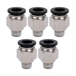 Male Straight 3/8" Tube Od X 1/4" Npt Thread Push To Connect Fitting 5pcs. Fixed Price $15.99.
