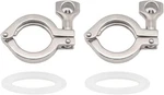 Beduan 2" Sanitary Tri Clamp, 304 Stainless Steel Single Pin Heavy Duty Clam. Fixed Price $19.88.