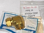 Swagelok B-1210-8-12 Brass Elbow 3/4" Tube Od Fitting X F Npt Qty 1. Fixed Price $39.99.