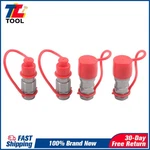 2 Pcs 3/8" Flat Face Hydraulic Quick Coupler Double Shut-off 3/8 Npt Set. Fixed Price $60.36.