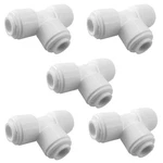 Puresec 3/8 Inch Tee Connector Push To Connect Fittings Plastic Quick Fitting.... Fixed Price $14.36.