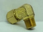 207637 Old-stock; Swagelok B-810-2-6 Brass Tube Fitting; 1/2" X 1/4 Npt. Fixed Price $10.68.