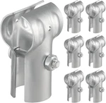 6 Pcs End Rail Clamps 1-3/8" Pipe Chain Link Fence Galvanized Steel T. Fixed Price $22.57.