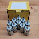 Lot Of 10 - Parker 16-5b Hose Barb Tru-flate Automotive Pneumatic House Coupler. Fixed Price $149.99.