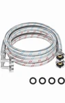 Keokle Washing Machine Hoses,8ft 90 Degree Elbow Washer Hoses,2pack Stainle.... Fixed Price $34.19.