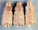 Speedaire Quick Coupler 3/8"mnpt X 3/8" Body Locking Sleeve (lot Of 3). Fixed Price $15.00.