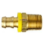 Milton Brass Lock Push-on And Fitting 1/2" Male End Id Hose 1704-8. Fixed Price $11.95.