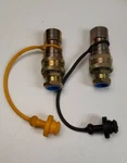 Parker 60 Series Hydraulic Hose Quick Coupler Set H3-62 H3-63 Nos With Plugs. Fixed Price $60.00.