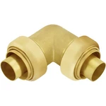 Jones Stephens C77428lf 1-1/4" Plumbite Push On 90 Degrees Elbow - Brass. Fixed Price $39.66.