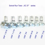 Sae Jic37 7 Pack Hydraulic Swivel Run Tees,test Coupling Point For Excavator. Fixed Price $169.00.