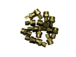 14 Nos Parker 1/8" X 1/8 Nptf Brass Straight Female Compression Fittings 66c-2-2. Fixed Price $30.39.