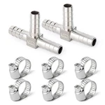 Taisher 2pcs 304 Stainless Steel 1/2" X 1/2", Silver. Fixed Price $21.32.