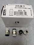 Parker Legris 3175 06 11 Male Connectors 6 Mm X 1/8 Npt; Qty 10. Fixed Price $55.50.
