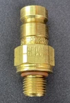 Parker Bpdfs357y Quick Hydraulic Coupling Nipple Brass Fitting. Fixed Price $35.00.