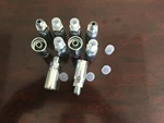 (10) Mj-06-08 Hydraulic Hose Crimp Fittings 3/8" X #8 Male Jic 06u-508. Fixed Price $62.61.