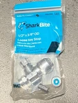 Sharkbite 1642698 1/2 X 3/8 Od Keyed Angle Stop Push To Connect Shark Bite. Fixed Price $10.00.