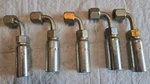 (5)eaton Weatherhead 04u-664 Hydraulic Hose Crimp Fitting 1/4" X Female 90. Fixed Price $39.00.