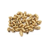 30pcs M6 X 1 Thread Brass Straight Grease Zerk Nipple Fitting For Auto Car Au.... Fixed Price $16.42.