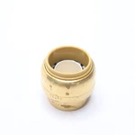 Sharkbite Push-to-connect Brass End Stop Fitting 0.75 U518lfj4. Fixed Price $5.70.