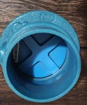 Zurn Co2510-nh4 Cast Iron Non-adjustable No-hub Cleanout, 4" Pipe Size Blue. Fixed Price $34.20.