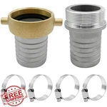 Bitotu 2 Inch Aluminum Pin Lug Hose Shank Fitting Coupling Set 4 Clamps. Fixed Price $44.99.