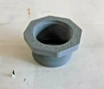 6mx02 1-1/2" Mnpt X 1-1/4" Fnpt Cpvc Reducer Bushing, 9839-212 (b). Fixed Price $7.00.