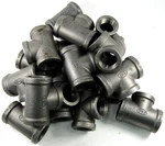 (qty 17) Tsp - 3/4" Tees Iron Pipe Fittings Female Npt Threaded Ul/ Fm. Fixed Price $30.99.