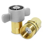 Summit Hydraulics 1 Npt Wet-line Wing Nut Quick Disconnect Coupler Set -16. Fixed Price $72.21.