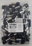 The Install Bay Frl4bk Black Barrel 4 Awg Copper Ferrules - 50 Per Bag. Fixed Price $17.95.