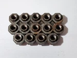 1 Ward Manufacturing D.bu 1/2" Npt Pipe Union 150 Lb 1/2 Brass Iron Seat Fitting. Fixed Price $10.00.