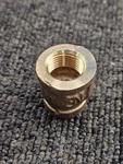 (qty 2) Merit Brass Nl112-0604: 3/8" X 1/4" 125# Lead Free Red Coupling. Fixed Price $24.95.