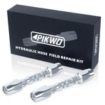 Pikwo 2-pack Hydraulic Hose Field Repair Kit,1/4" Inner Diameter Reusable. Fixed Price $33.74.