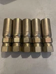 (5) New Eaton Jic 37 Female Swivel Hydraulic Fitting No 3903-06546 For 3/8 Hose. Fixed Price $39.99.