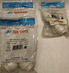 John Guest Speedfit Assorted Fittings Pei0328p & 1/2scp - 90's Coup. Lot Of 3. Fixed Price $18.74.