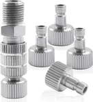 Airbrush Quick Disconnect Coupler Release Fitting Adapter Kit With 5 Pcs 1/8". Fixed Price $8.24.