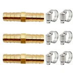 Blingkingdom 3pcs 3/8"(10mm) Hose Repair Kit Connector Barb Yellow. Fixed Price $9.82.
