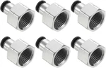 Patikil Push To Connect Fittings, 2pcs 1/4 Inch Od Tube 3/8 Npt Female T. Fixed Price $14.58.