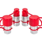 Ransoto 2 Sets 1/2" Npt Flat Face Hydraulic Quick Connect Coupler/coupling Se.... Fixed Price $87.58.