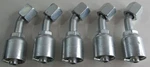 5-pk Parker 13743-8-8 Hydraulic Hose Swivel Crimp Fitting Female Jic 3/4 X 1/2". Fixed Price $32.00.