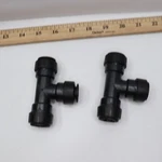 (2-pk) Sharkbite Prolock Tee Fitting Plastic 1/2" Push-to-connect Pl0816a2. Fixed Price $7.00.